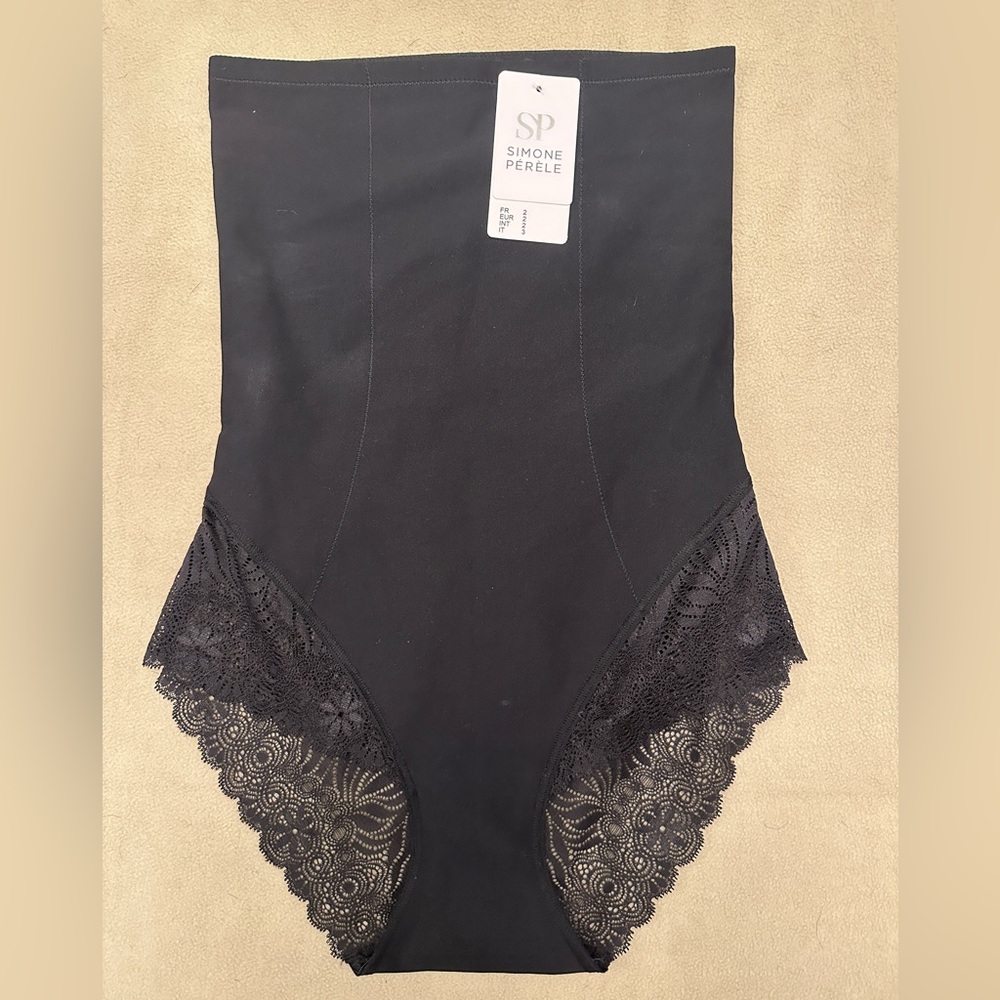 Simone Perele High-Waisted Shaper BLK NWT Sz 2